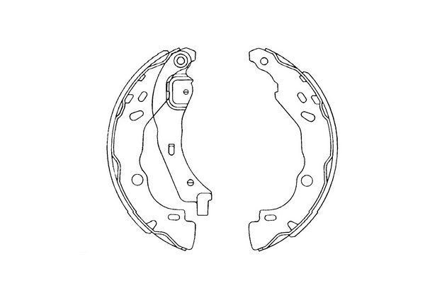 KAVO PARTS Jarrukenkäsarja KBS-7407